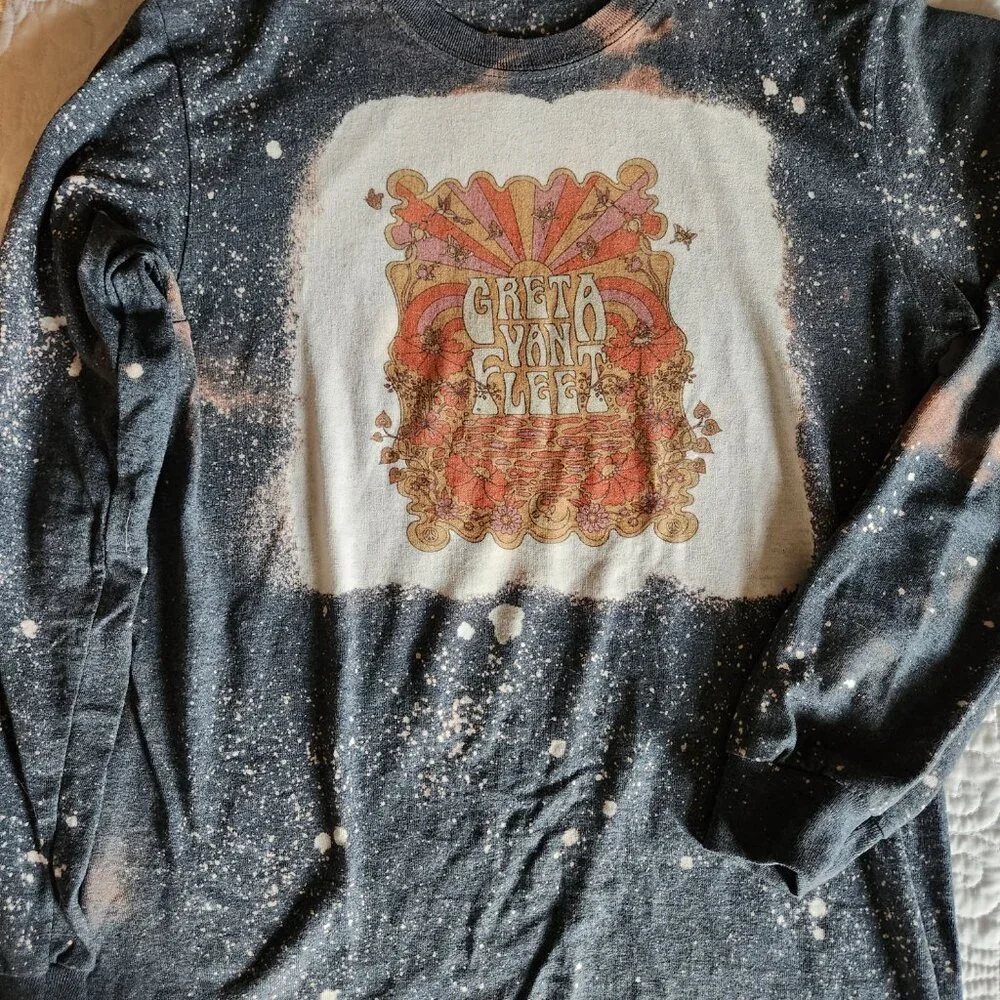 Greta Van Fleet Long Sleeve T-Shirt - Picture 2 of 3